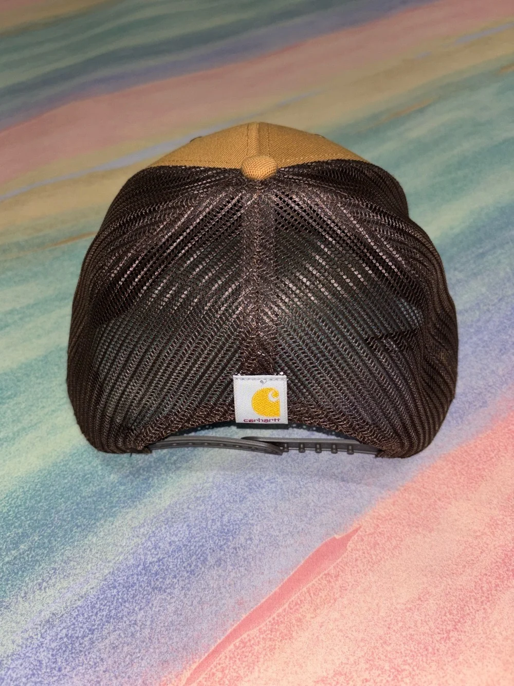 Cincinnati Reds Carhartt x '47 Trucker Adjustable Snapback Hat Cap Men's Brown